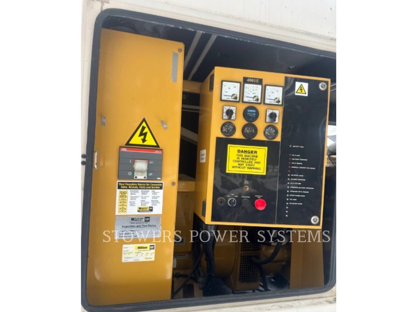 Olympian #D150P1, generator, sound attenuated enclosure, Tier2, UL2200, 620 hours, 2001 - Image 9