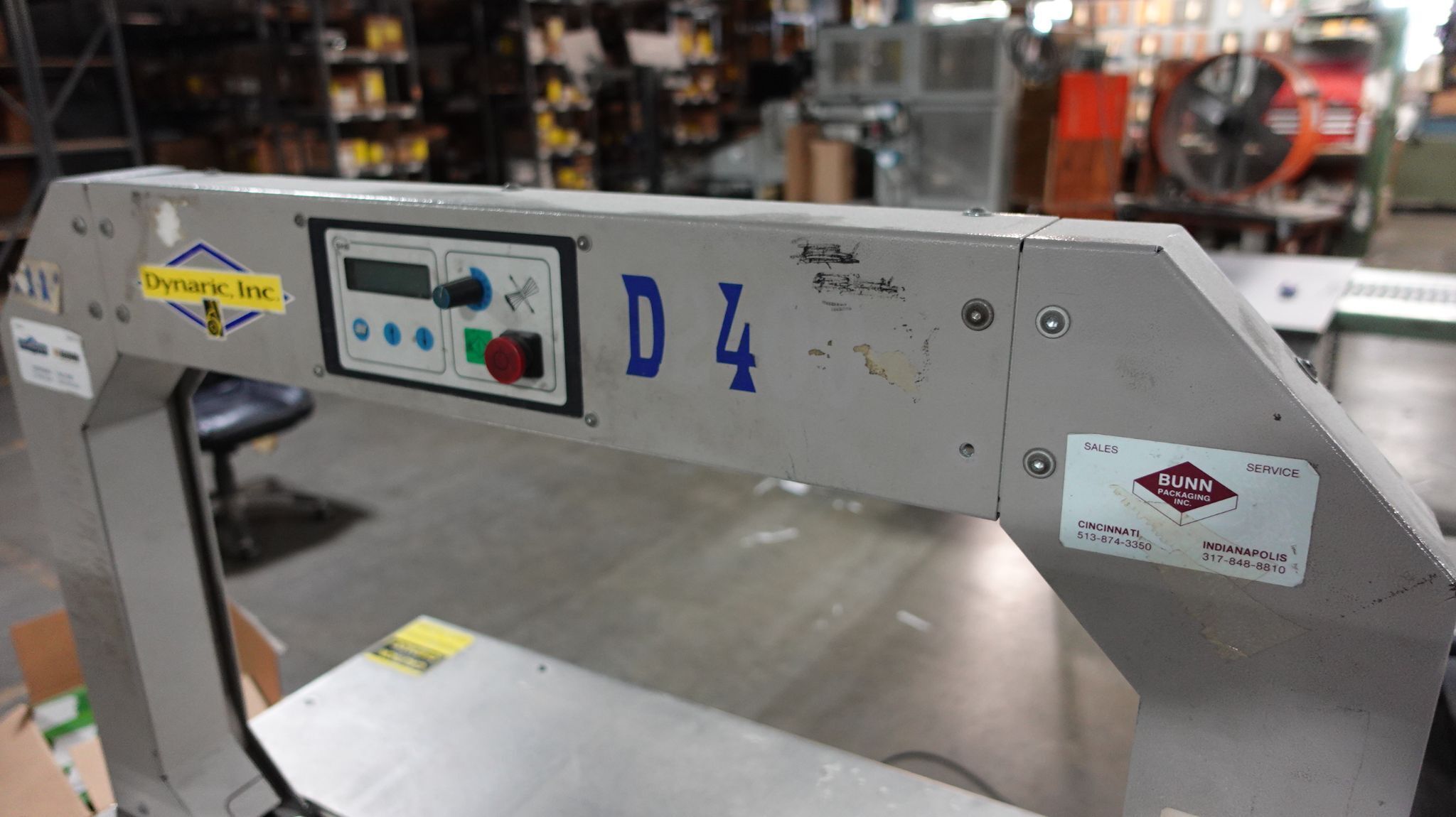 Dynaric #D2400, Automatic Strapping Machine, 2001 - Image 4