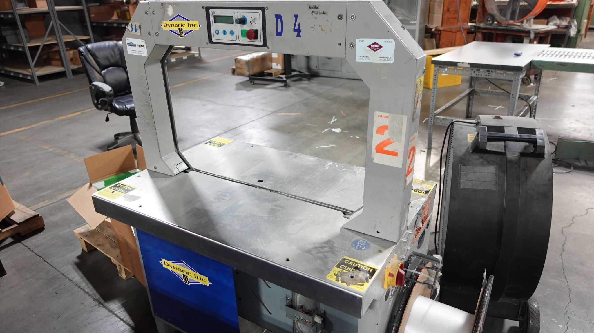 Dynaric #D2400, Automatic Strapping Machine, 2001 - Image 7