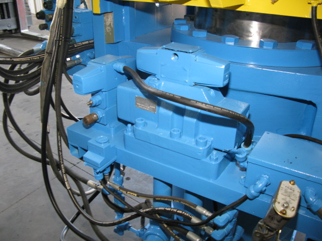 450 Ton, Up-act, 30" x30", slab-side, 34" daylight, 28" stroke, 24" ram, side cylinder, gib guide, #2414 - Image 5