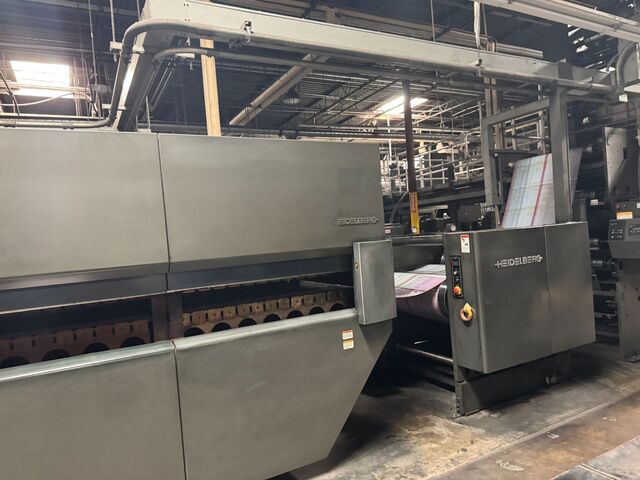 Heidelberg #M130, 4-Unit Heatset Web Offset Press, 16 page, 22.75" Cutoff, 38" Web, 2005 - Image 3