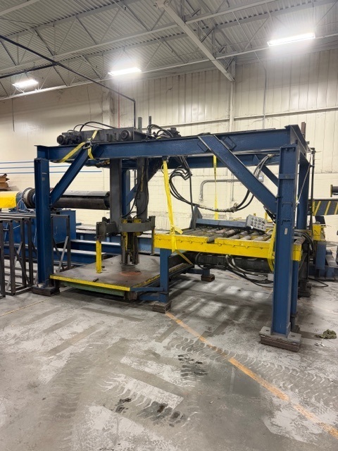 Coil stacker, 6000 lb. Pro-Eco, 74" x 61" rolls, 41" passline - Image 3