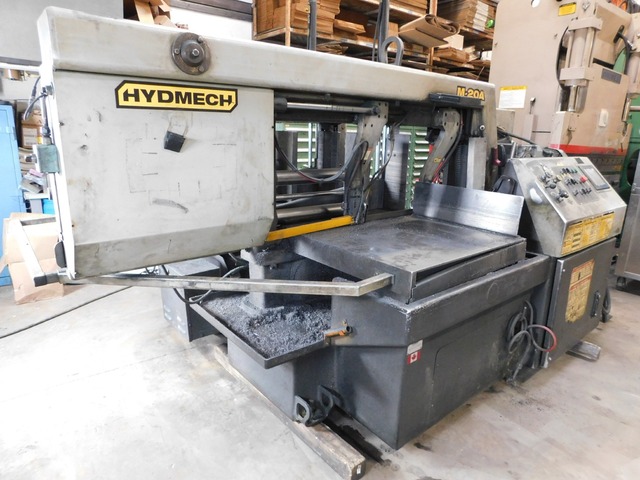 30" x 20" Hydmech #M-20A, Bandsaw, 20' 6" x 1-1/2" x 0.05" blade, 10 HP, 350 SFM, 33" stroke, 480 V., unused - Image 1