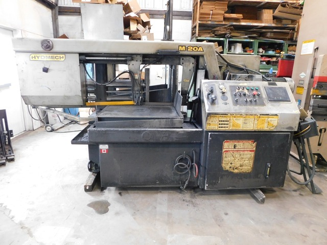 30" x 20" Hydmech #M-20A, Bandsaw, 20' 6" x 1-1/2" x 0.05" blade, 10 HP, 350 SFM, 33" stroke, 480 V., unused - Image 4