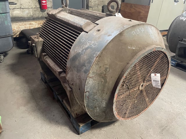 400 HP 900 RPM Teco, Frame 6806B, TEFC BB, 2300/4160 Volts - Image 2