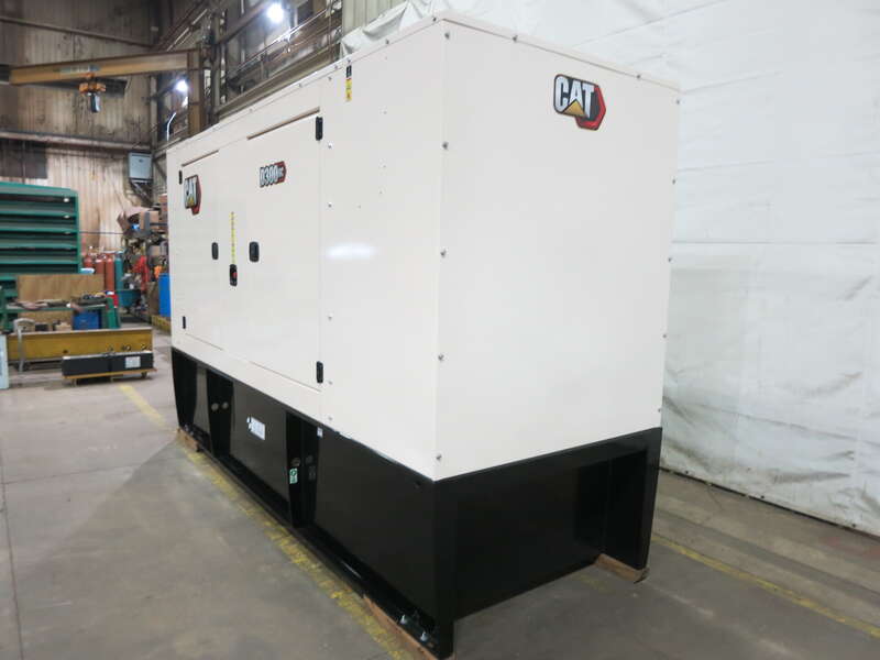 300 KW Caterpillar, 277/480 Volts, 436 HP @ 1800 RPM, C9 engine, EPA Tier 3, sound attenuated enclosure, 621 - Image 2