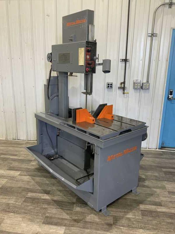 18" x 20" Metalmizer #MS2018-1, vertical band saw, dual vise, varispeed blade, vari-feed rate, 2 HP - Image 2