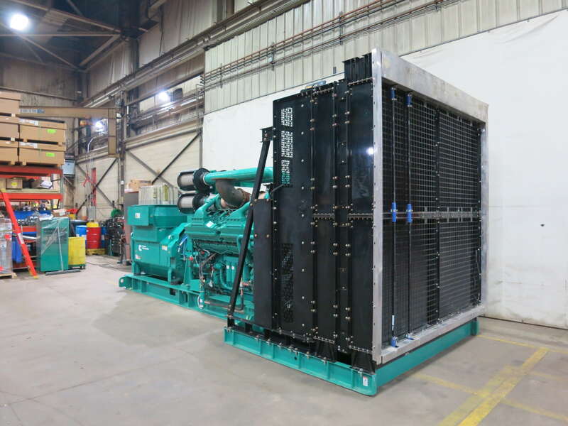 2500 KW Cummins #DQKAN, diesel generator set, 277/480 Volts, 3640 HP @ 1800 RPM, QSK60-G19 NR2 engine, EPA - Image 3