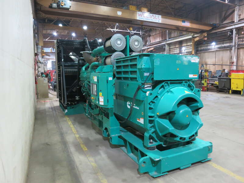 2500 KW Cummins #DQKAN, diesel generator set, 277/480 Volts, 3640 HP @ 1800 RPM, QSK60-G19 NR2 engine, EPA - Image 5