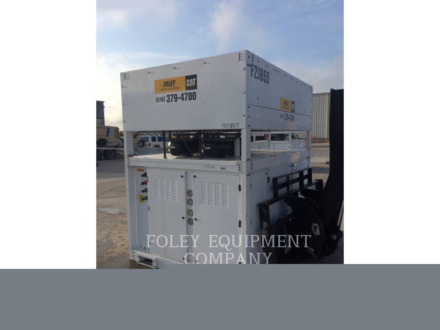 Ohio Cat Mfg. #AC30T, temperature Control, 10000 cfm, 30 ton air conditioner, 97 Amps @ 480 V., 2009 - Image 4