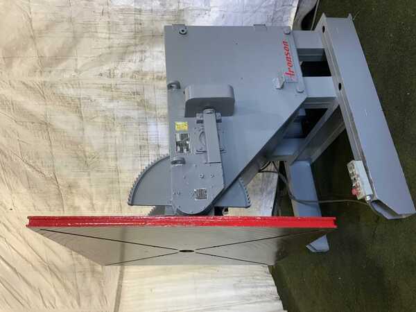 24000 lb. Aronson #HD240B, heavy duty welding positioner, 54" x 54" table, 135° power tilt, pendant Control - Image 3