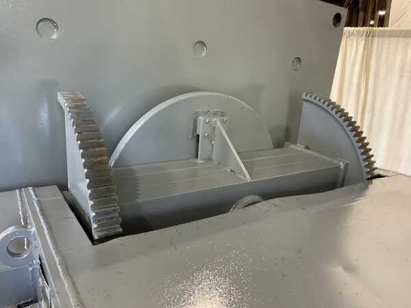 24000 lb. Aronson #HD240B, heavy duty welding positioner, 54" x 54" table, 135° power tilt, pendant Control - Image 7