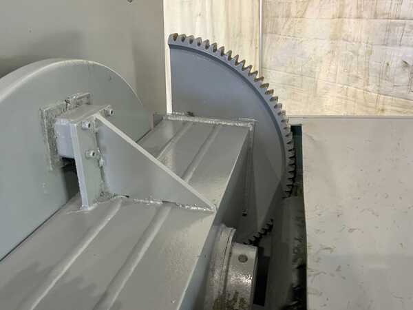 24000 lb. Aronson #HD240B, heavy duty welding positioner, 54" x 54" table, 135° power tilt, pendant Control - Image 10