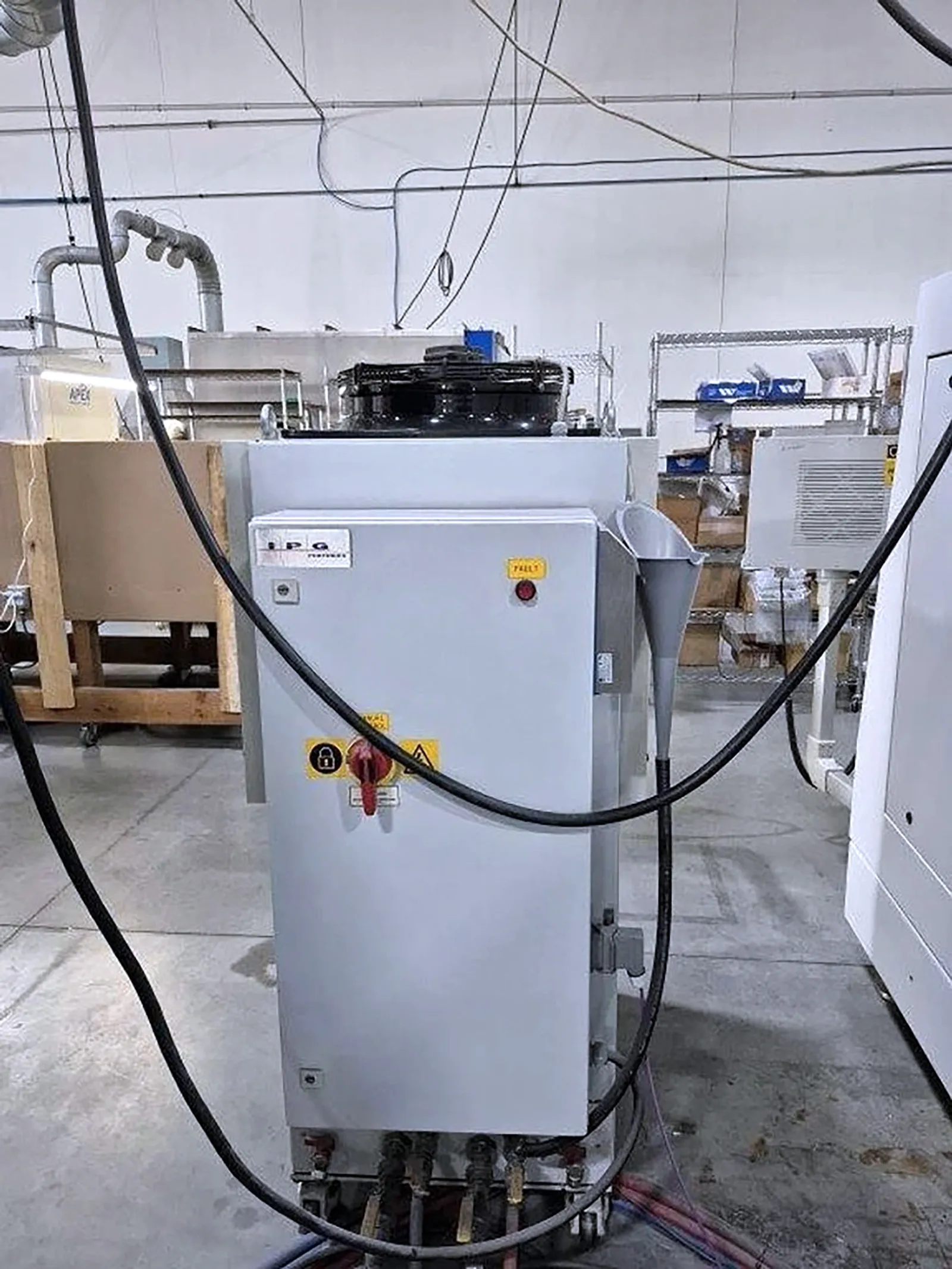 IPG #Lasercube, fiber laser, 4' x4'sheet, 48.25" X, 48.25" Y, 2.9" Z, 4000 watt IPG resonator, IPG chiller - Image 5