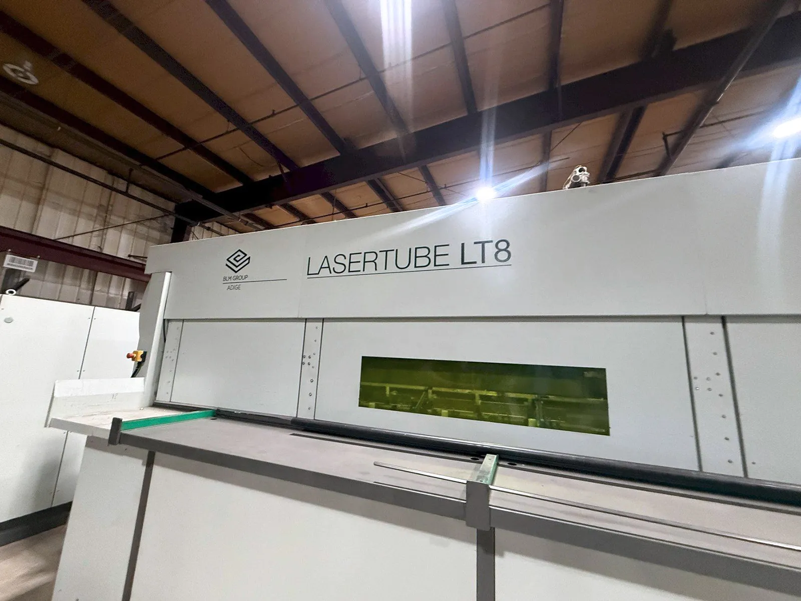 BLM #LT8, 2D fiber tube laser, 3000 watt, Siemens Simatic, chiller, dust collector, 2015 - Image 3