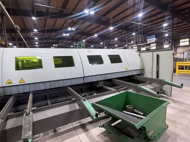BLM #LT8, 2D fiber tube laser, 3000 watt, Siemens Simatic, chiller, dust collector, 2015 - Image 5