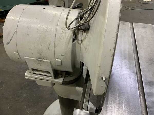 20" State Grinders #D20, pedestal disc sander, 27" x 10-1/2" tilting work table, forward & reverse spindle - Image 5