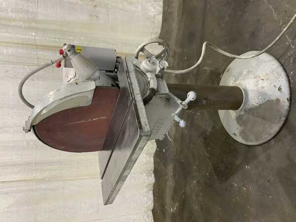 20" State Grinders #D20, pedestal disc sander, 27" x 10-1/2" tilting work table, forward & reverse spindle - Image 8