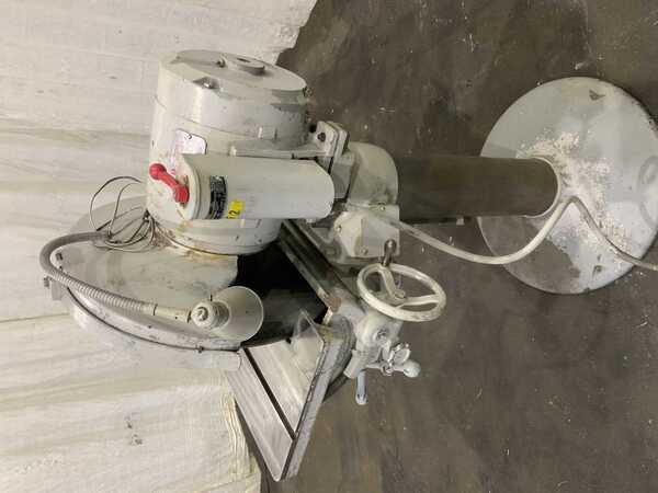 20" State Grinders #D20, pedestal disc sander, 27" x 10-1/2" tilting work table, forward & reverse spindle - Image 10
