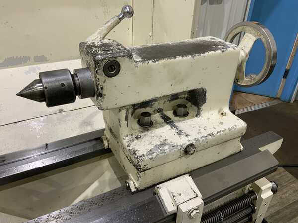 19" x 78" LeBlond #Makino, engine lathe, 12" swing over cross slide, 3 & 4-jaw 12" chuck, 2-Axis Newall - Image 9