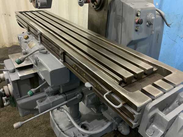 Cincinnati #3, horizontal mill, 60" x 12" table, coolant, rapid traverse, 7.5 HP, #50 NS - Image 3