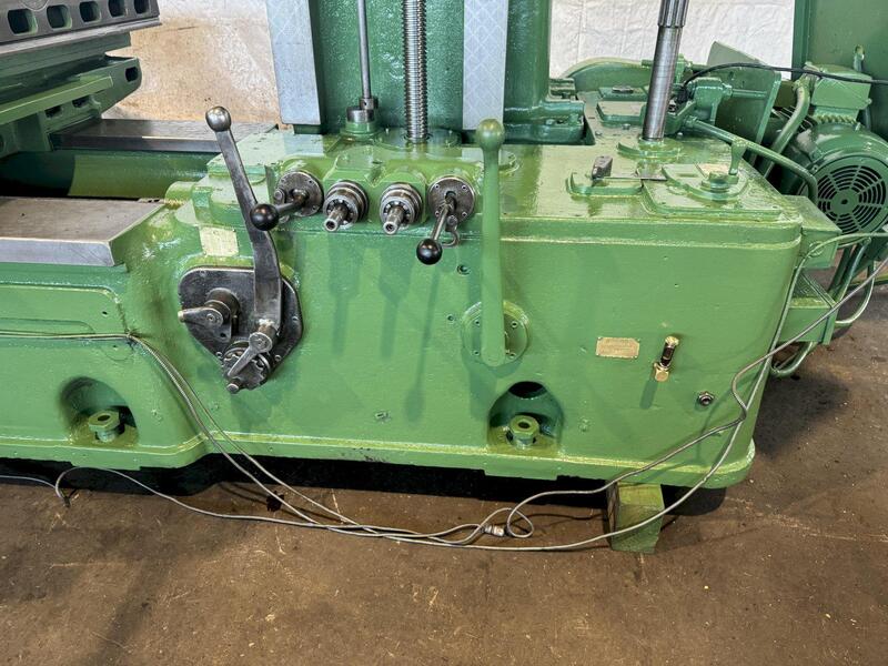 4" Giddings & Lewis #340-T, horizontal boring mill table type., 36" X, 36" Y, 60" Z, 1500 RPM, 20" spindle - Image 9