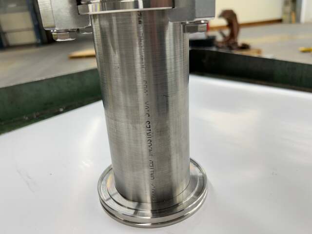 VNE Sanitary Stainless Steel Valve Assembly - Image 2