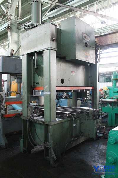 200 Ton, Heim #S2-200-78-42, straight side double crank press, 6" stroke, 20" Shut Height, air clutch, 1976 - Image 10
