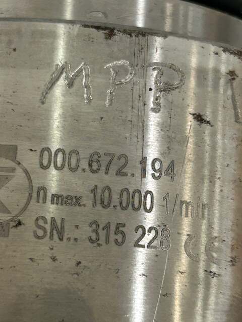 CNC Machine Spindle Assembly MT-000.667.896-1541-027-E / 000.672.194 - Image 4