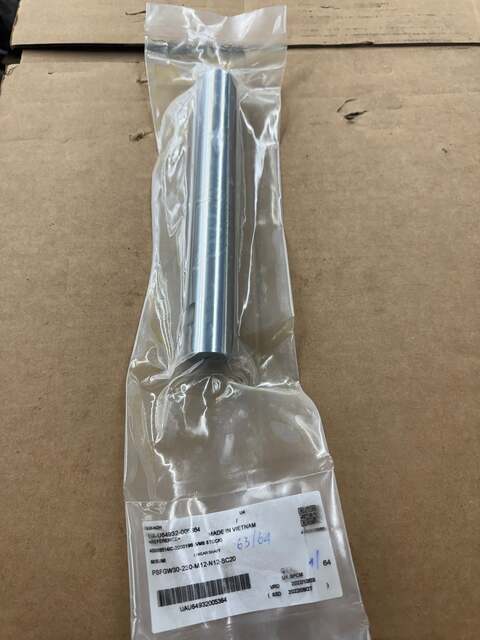 Misumi Precision Linear Shaft Both Ends Tapped PSFGW30-230-M12-N12-SC20 - Image 2