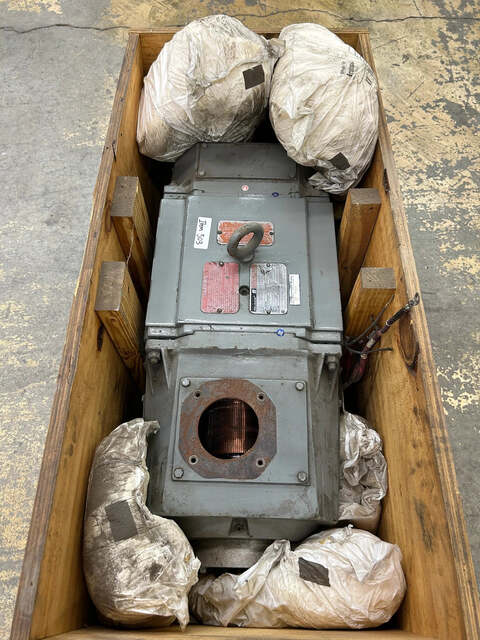 30 HP RPM 1150/3450 Reliance Electric DC Motor 8810ATZ - 240 Volts 110 Amps - Image 3