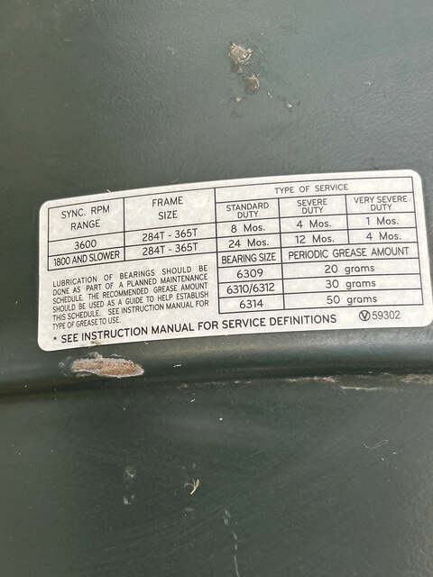 20 HP 1800 RPM Toshiba AC Motor 0203SDS R17A-P - Image 5