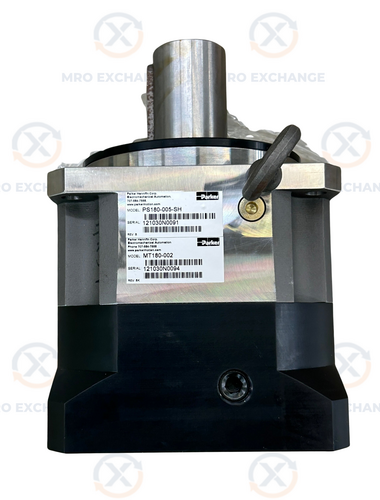 Parker Hannifin Planetary Gearhead PS180-005-SH with MT180-002 motor adapter - Variable 0 RPM - Image 1