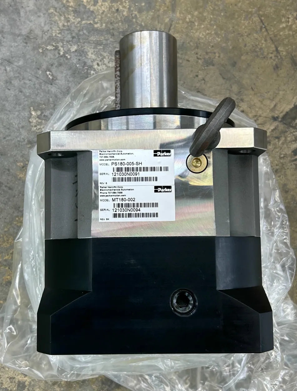 Parker Hannifin Planetary Gearhead PS180-005-SH with MT180-002 motor adapter - Variable 0 RPM - Image 2