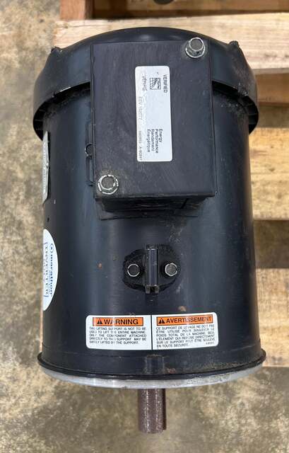 5 HP 1800 RPM Marathon Electric Inverter Duty AC Motor Y1372 / 184THFW7726 - Image 2