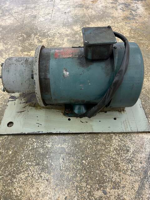 1 HP 1725 RPM Reliance Electric AC Motor 436273-WC / P56C - Image 3
