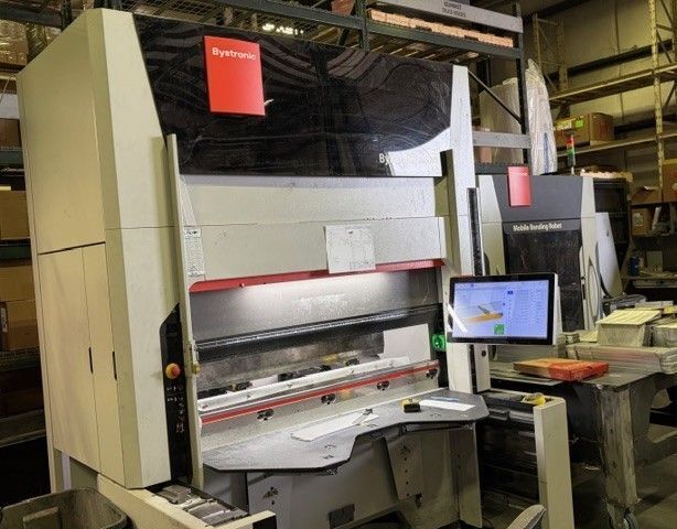 88 Ton, ByStronic #Bybend-Star-80/1530, robotic press brake, 5' overall, 61.8" between housing, 7.9" stroke - Image 2