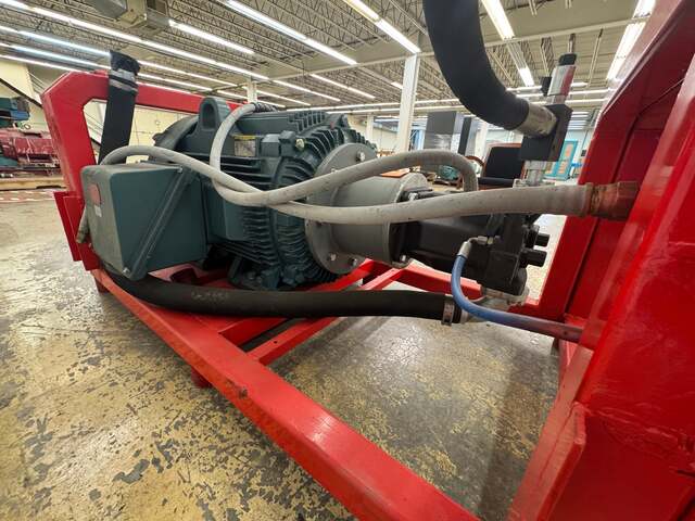 150 HP Hydraulic Power Unit, Baldor Reliance motor, 1785 RPM, hydraulic pump coupled, HYDAC Hycon Division - Image 7
