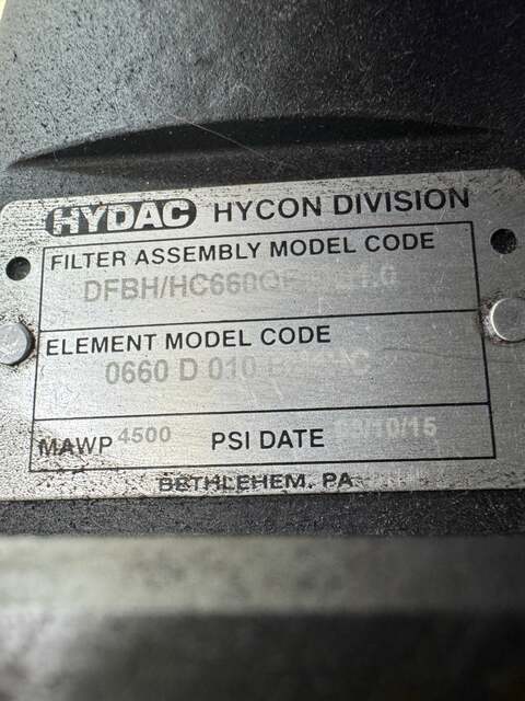 150 HP Hydraulic Power Unit, Baldor Reliance motor, 1785 RPM, hydraulic pump coupled, HYDAC Hycon Division - Image 10