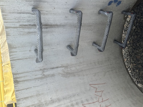 Concrete Manholes, (7) risers, (adjustable risers, (6) Base Sections, vault w/ rectangle metal top - Image 10