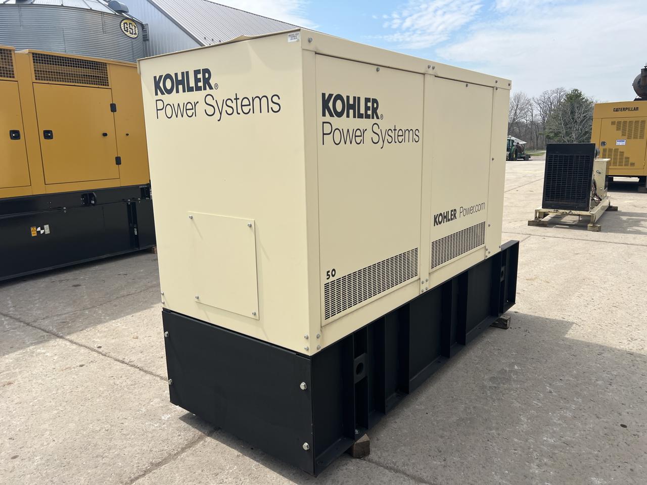 50 KW Kohler #50REOZJD, Diesel Generator Set, 2.4 liter John Deere engine, 1800 RPM, circuit breaker, 120/240 - Image 5
