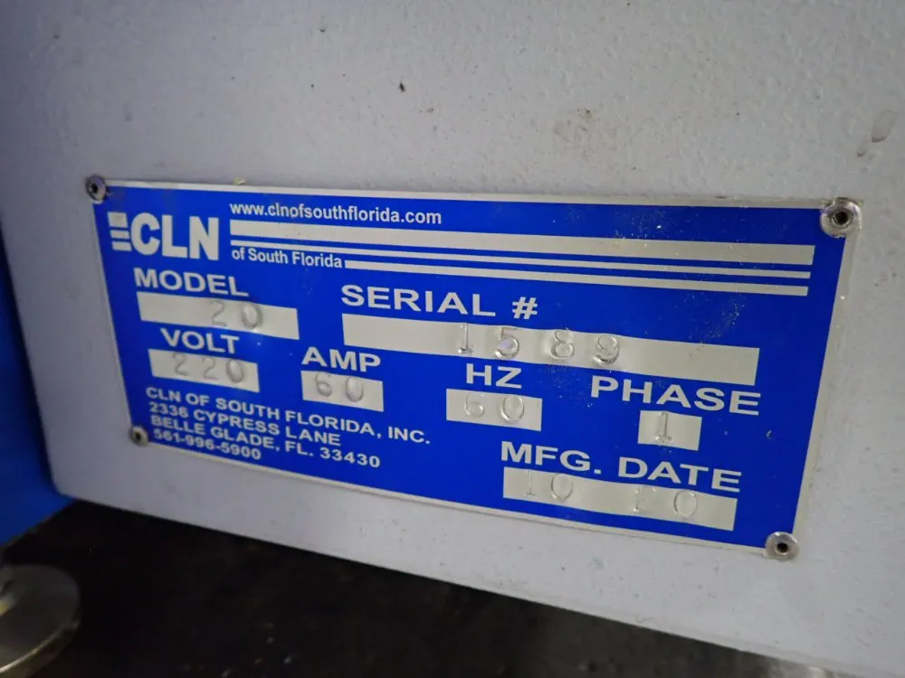 CLN #20, CNC Router, 8' x4' table, w/ vacuum, 2010 - Image 3