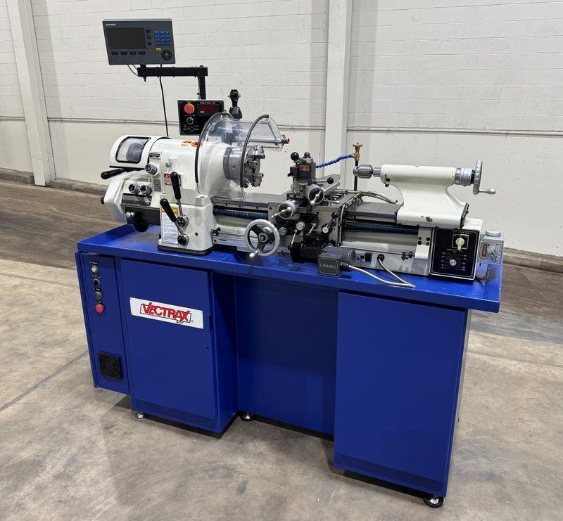 11" x 18" Vectrax #CTL-618EVS, 6" swing over cross slide, inch/metric, 5C collet, 6" chuck, 1.5" bore, 3 HP - Image 1