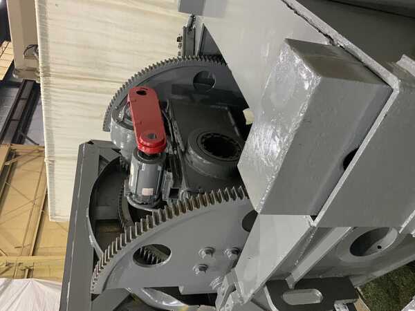 20000 lb. Ransome #200-P, welding positioner, power tilt & rotation, 135° table tilt, pendant Control, 5 HP - Image 8