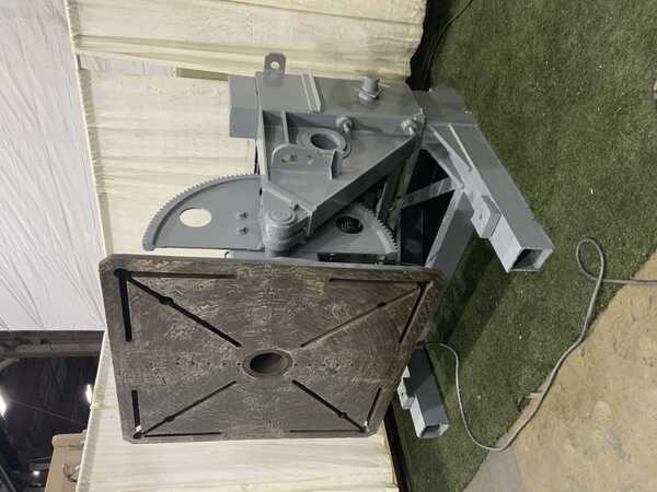 20000 lb. Ransome #200-P, welding positioner, power tilt & rotation, 135° table tilt, pendant Control, 5 HP - Image 9