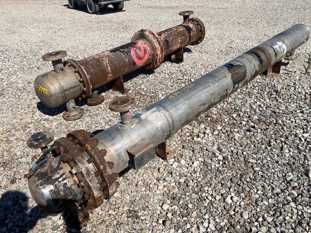 152 sq.ft., Alaskan Cooper Works, Stainless steel shell & tube heat exchanger, Alaskan Copper Works board: - Image 1