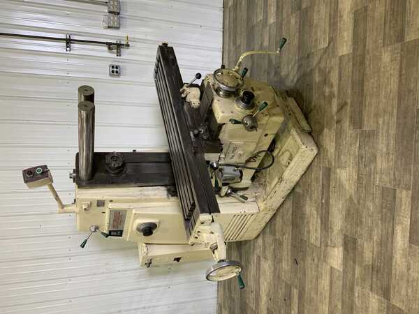 Kearney & Trecker #307-S12, horizontal mill, 62-1/2" x 12" table, #50 NS, overarm support, coolant - Image 1