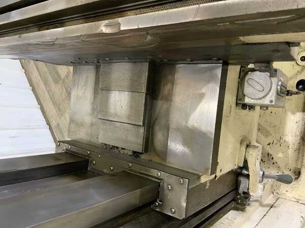 Kearney & Trecker #307-S12, horizontal mill, 62-1/2" x 12" table, #50 NS, overarm support, coolant - Image 6