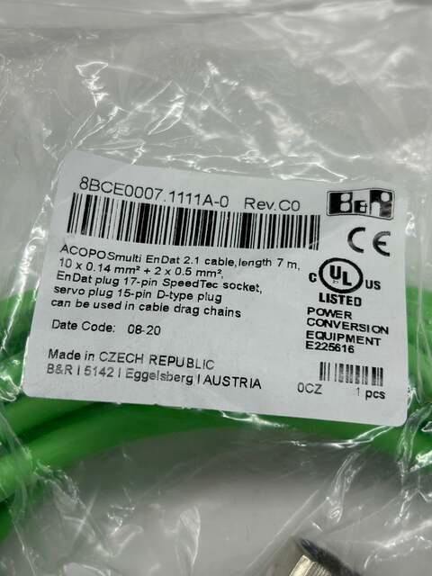 B & R Automation Endat 2.1 Encoder Feedback Cable 8BCE0007.1111A-0 - Image 3