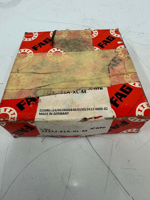 FAG (Schaeffler Group) 22212-E1A-XL-M Spherical Roller Bearing - 60mm ID x 110mm OD x 28mm Width - New m00170 - Image 2